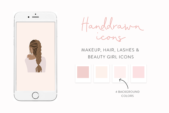 Beauty Instagram Highlight Icons in Instagram Templates - product preview 2