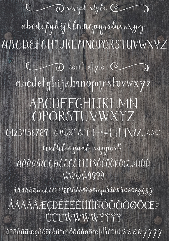 Whimsical Handwritten Font Bundle in Fonts - product preview 3
