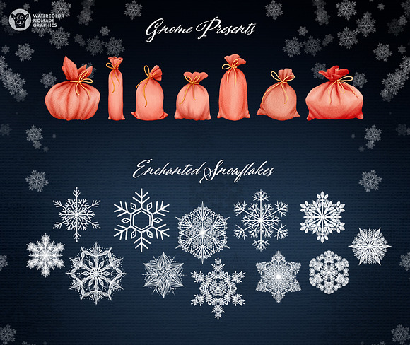 Christmas Carol Singing Gnomes Red in Illustrations - product preview 3