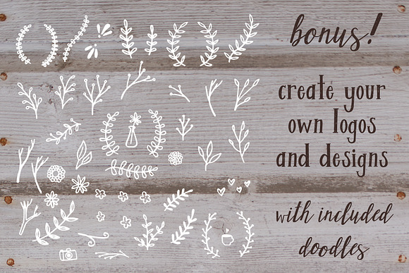 Whimsical Handwritten Font Bundle in Fonts - product preview 11