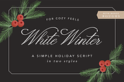 White Winter, a Christmas Script