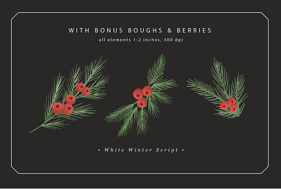 White Winter, a Christmas Script in Script Fonts - product preview 2