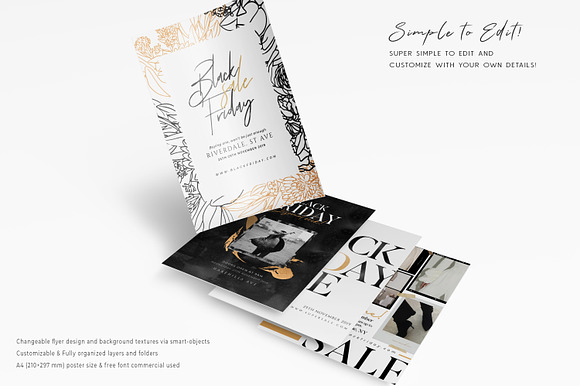 BUNDLE Black Friday Promotional Pack in Instagram Templates - product preview 20