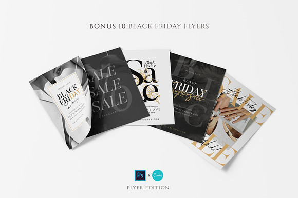 BUNDLE Black Friday Promotional Pack in Instagram Templates - product preview 21