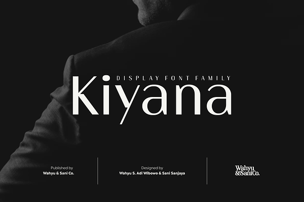 Kiyana | Display Sans Font Family