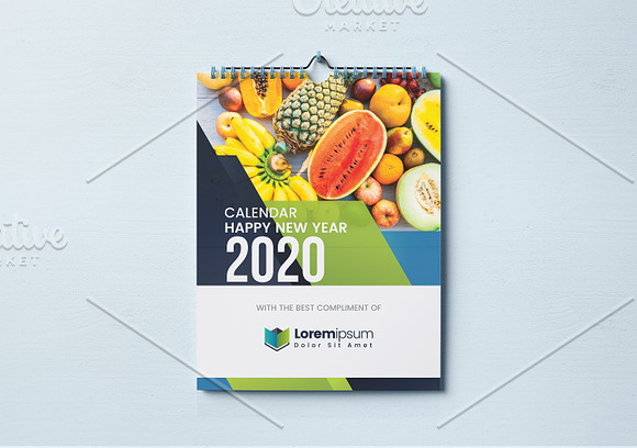 Calendar 2020 in Stationery Templates - product preview 1
