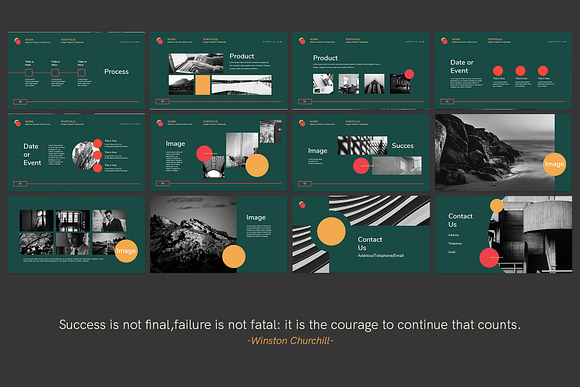 Euforia PowerPoint Templates in PowerPoint Templates - product preview 6