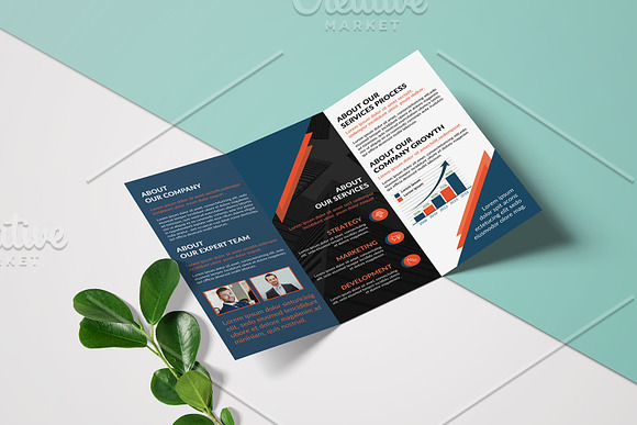 Trifold Corporate Brochure V946 in Brochure Templates - product preview 1