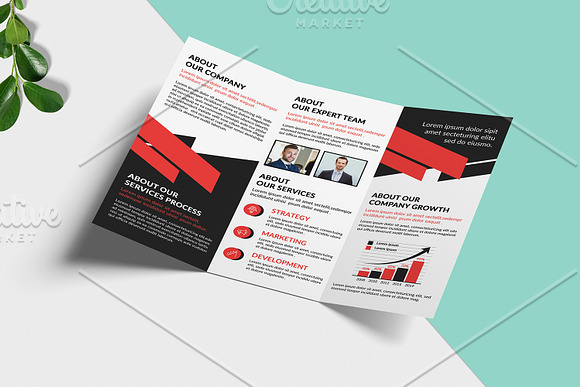 Business Trifold Brochure V947 in Brochure Templates - product preview 1
