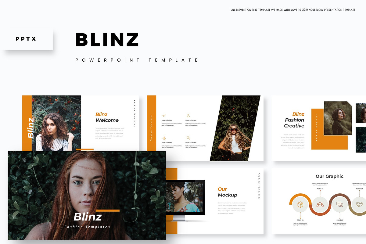 Blinz - Powerpoint Template in PowerPoint Templates - product preview 8