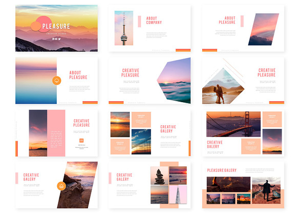 Pleasue - Powerpoint Template in PowerPoint Templates - product preview 1