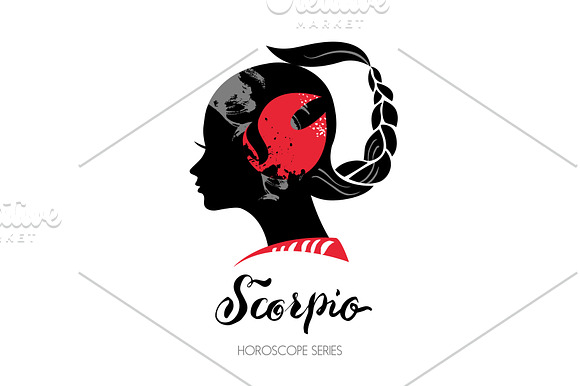 Zodiac Horoscope Women Vector Set in Illustrations - product preview 1