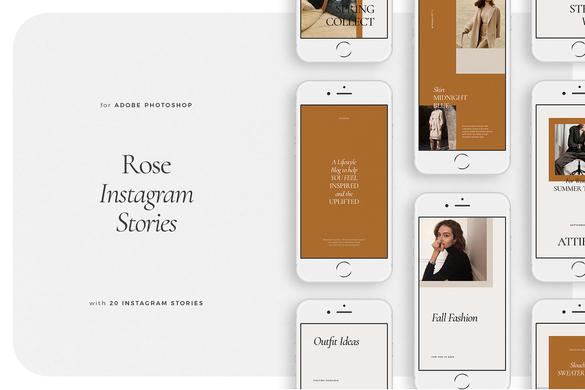 ROSE Instagram Stories in Instagram Templates - product preview 8
