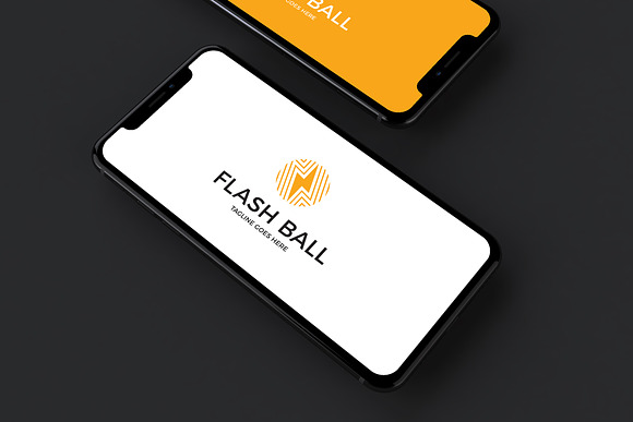 Flash Ball Logo in Logo Templates - product preview 1