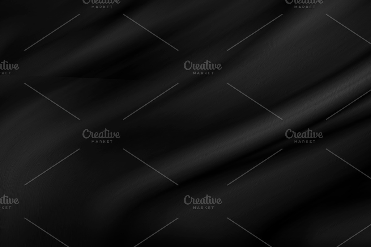 Black luxury fabric background in Illustrations - product preview 8
