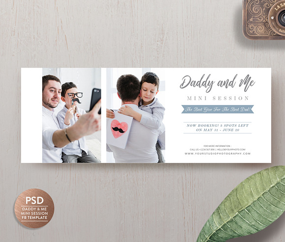 Facebook Cover Template FC001 in Facebook Templates - product preview 1