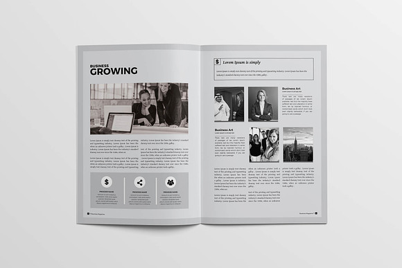 Business Magazine in Magazine Templates - product preview 8