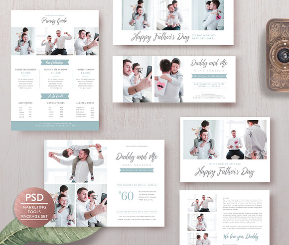 Marketing Tools Package Set PAC001 in Brochure Templates - product preview 3