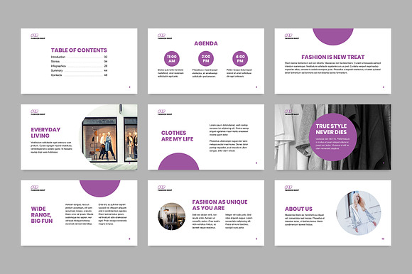 Fashion Shop PowerPoint Presentation in PowerPoint Templates - product preview 5
