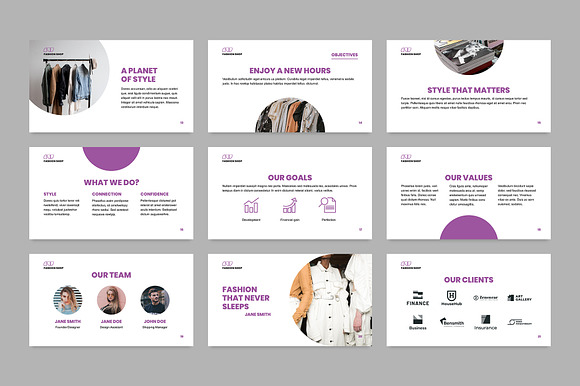 Fashion Shop PowerPoint Presentation in PowerPoint Templates - product preview 7