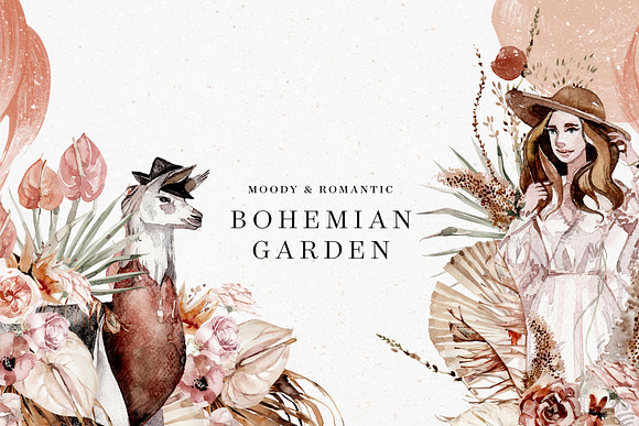 Bohemian Garden in Illustrations - product preview 9