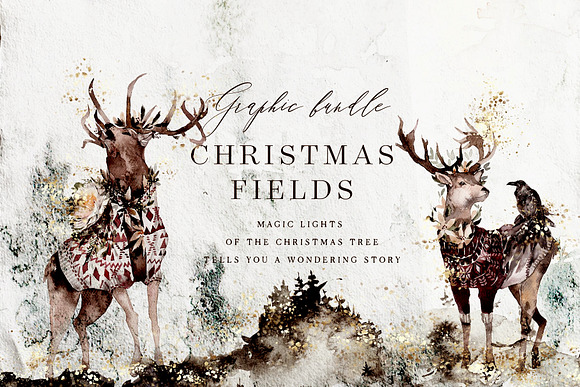 Christmas Fields in Illustrations - product preview 16
