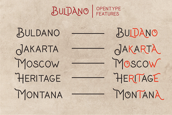 Buldano Stylish Sans in Sans-Serif Fonts - product preview 7
