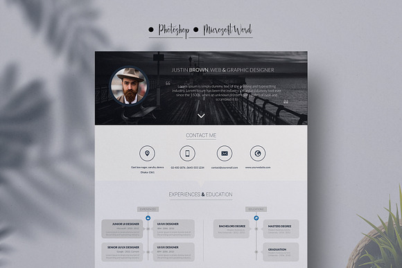 Creative Resume in Resume Templates - product preview 2