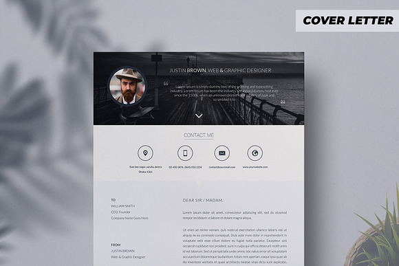 Creative Resume in Resume Templates - product preview 3