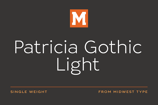 Patricia Gothic Light