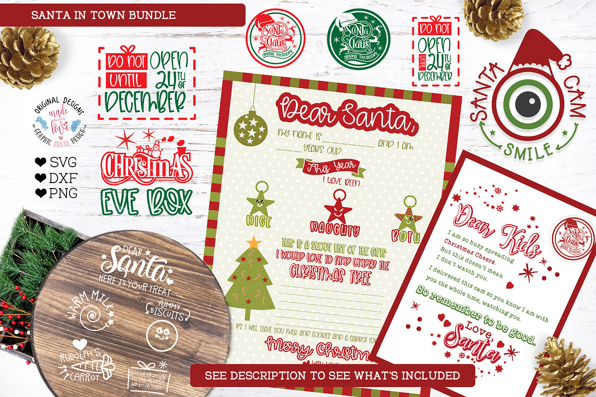 Santa Bundle in Illustrations - product preview 8
