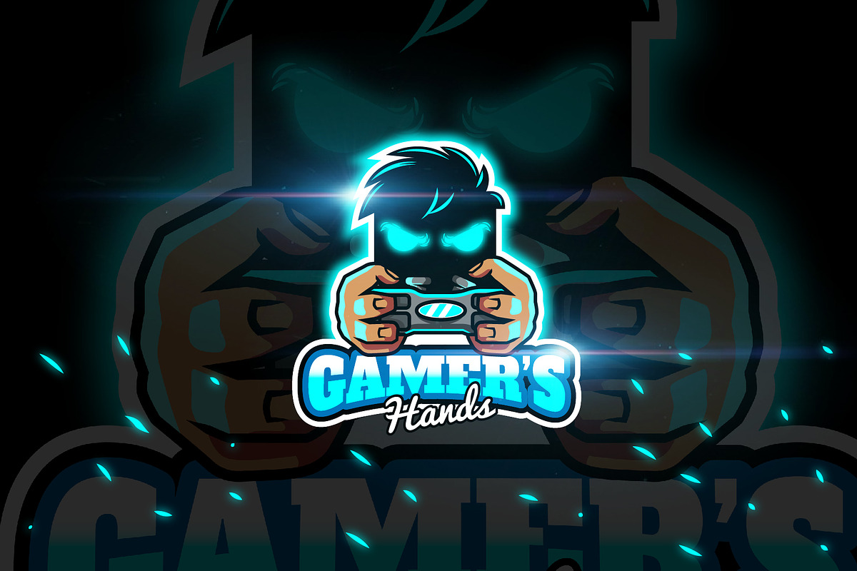Gamers Hands - Mascot & Esport Logo in Logo Templates - product preview 8
