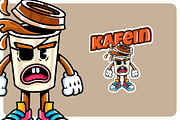 cafein - Mascot & Esport Logo