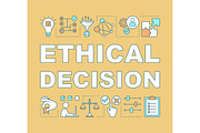 Ethical decision banner
