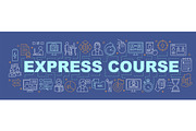 Online language course banner