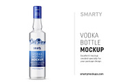 Vodka bottle mockup