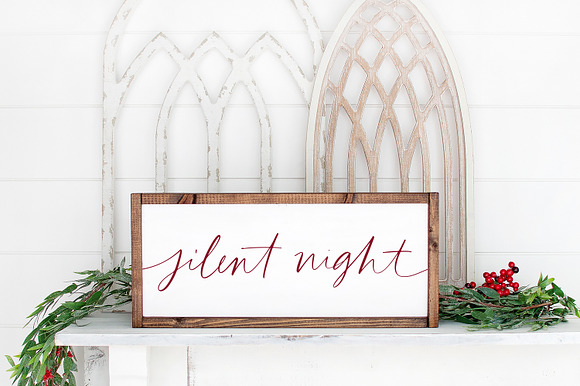 A Hand Lettered Christmas Kit in Illustrations - product preview 4