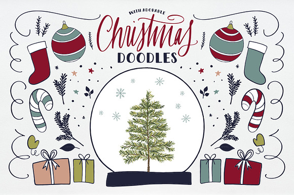 A Hand Lettered Christmas Kit in Illustrations - product preview 13