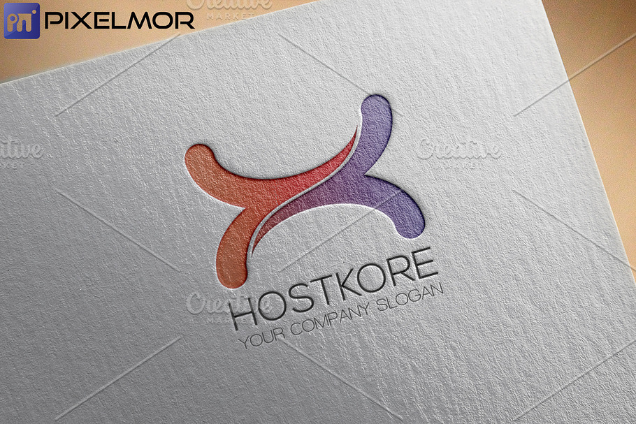 Hostkore Logo | Letter H