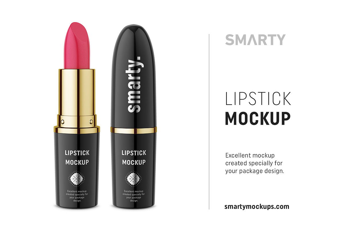 Lipstick mockup in Product Mockups - product preview 8