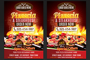 Pizza Delivery Flyer Template PSD