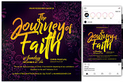 The Journey of Faith Church Flyer