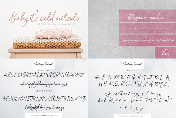 NEW Font Bundle by Creativeqube in Script Fonts - product preview 55