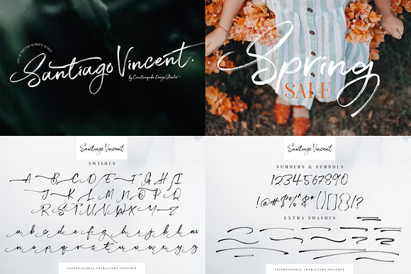 NEW Font Bundle by Creativeqube in Script Fonts - product preview 56