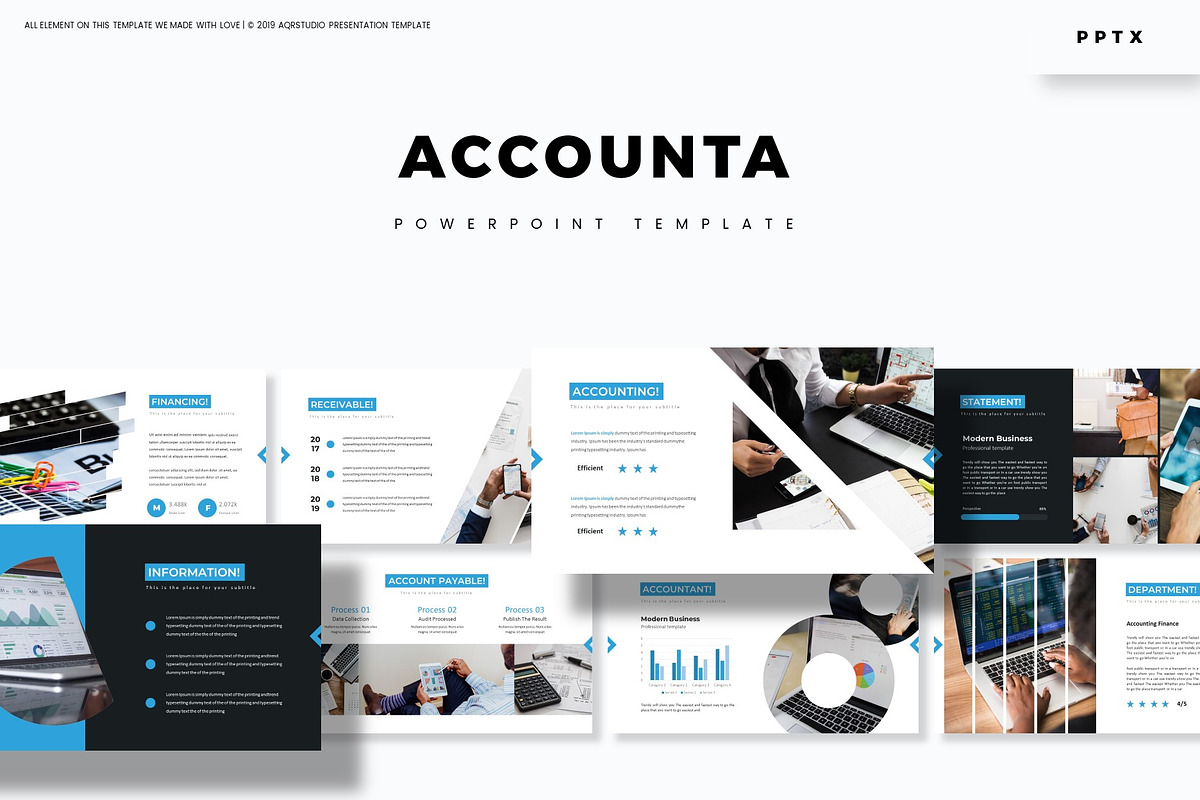 Accounta - Powerpoint Template in PowerPoint Templates - product preview 8