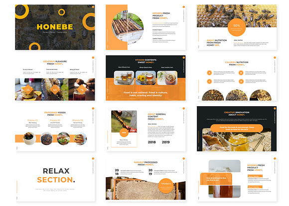 Honebee - Powerpoint Template in PowerPoint Templates - product preview 1