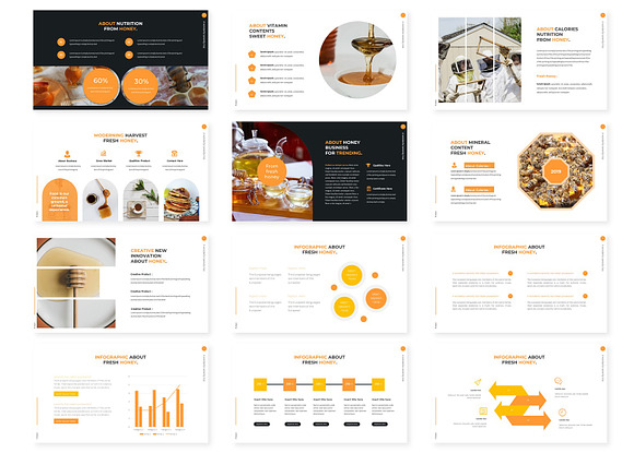 Honebee - Powerpoint Template in PowerPoint Templates - product preview 2