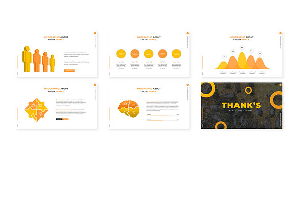 Honebee - Powerpoint Template in PowerPoint Templates - product preview 3