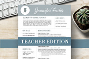 Teacher Resume, Cover Letter, Ref.