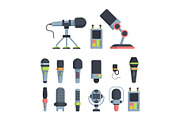 Music and television microphones